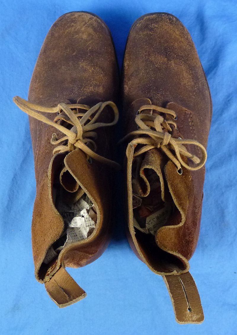 1943 Dated Japanese Army EM/NCO Ankle Boots - Image 5