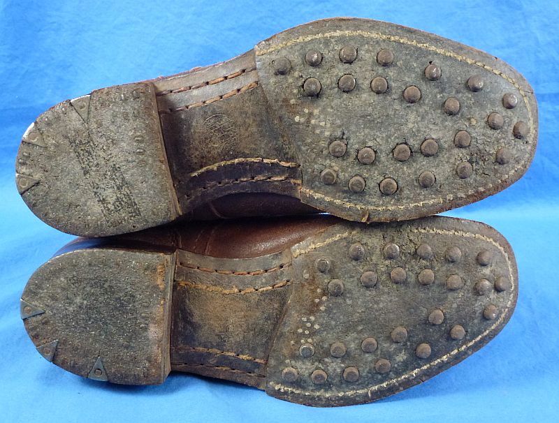 1943 Dated Japanese Army EM/NCO Ankle Boots - Image 6