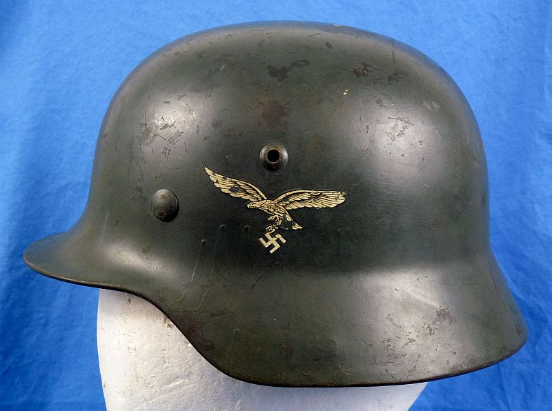 1938 Dated Double Decal Luftwaffe M35 Combat Helmet by ...