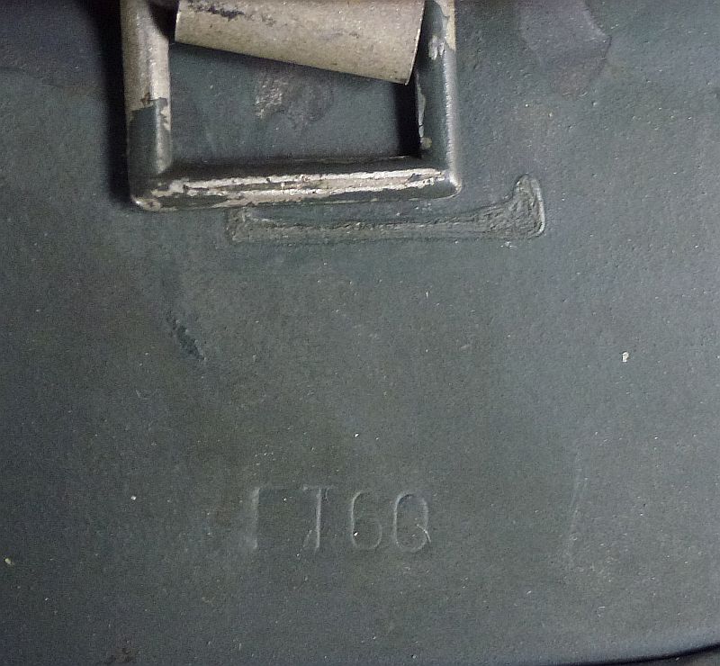 1938 Dated Double Decal Luftwaffe M35 Combat Helmet by Eisenhuettenwerke - Image 9