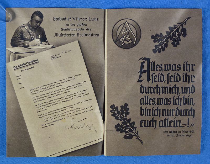 Third Reich Booklet on Hitler and the NSDAP Published by the Illustrierter Beobachter - Image 2