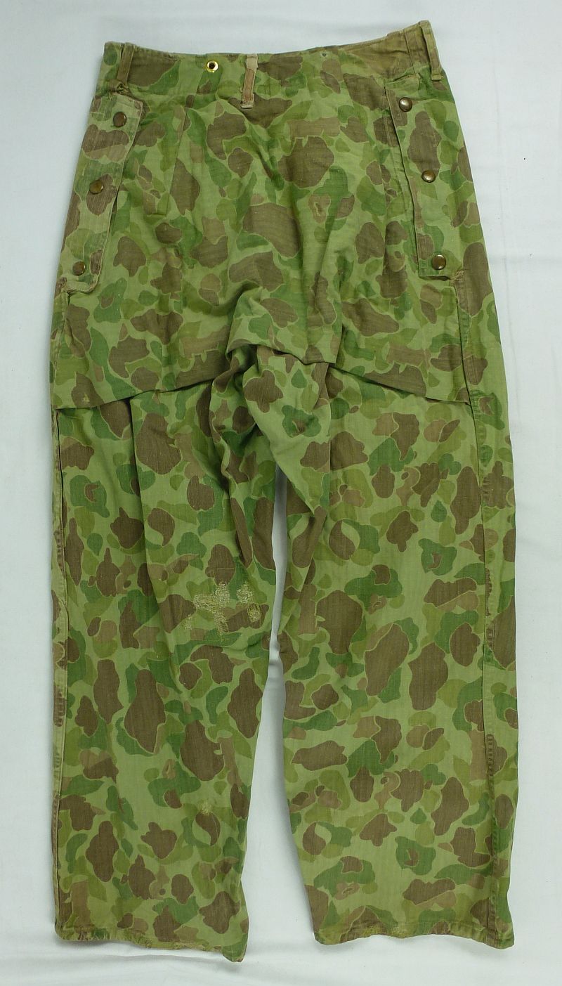 WWII U.S. Marine Corps "Frogskin" Camouflage Trousers - Image 2