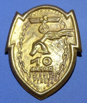 10 Jahre Beereite Pfalz 1924-1934 Tinnie