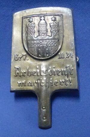 RAD Arbeitsdienst Marschiert 1934 Tinnie