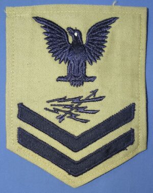 1942-1947 2nd Class Radarman Khaki Rate