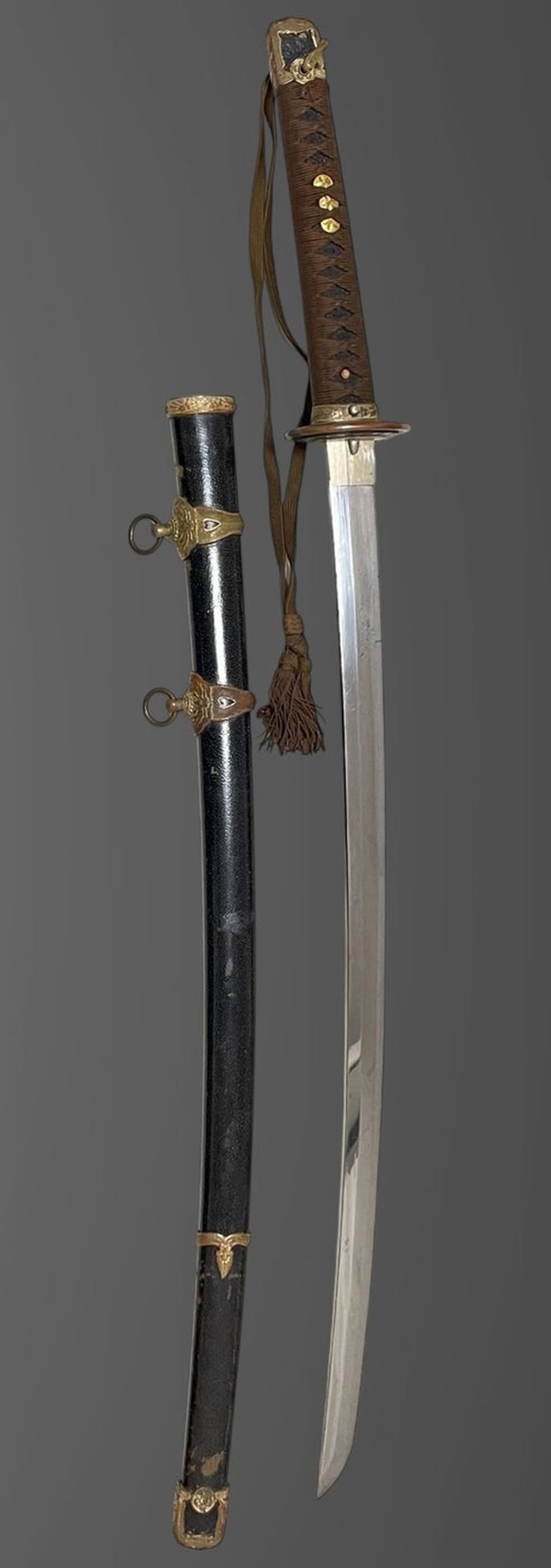 WWII Japanese Navy Officer's Kai-Gunto Sword - Image 8