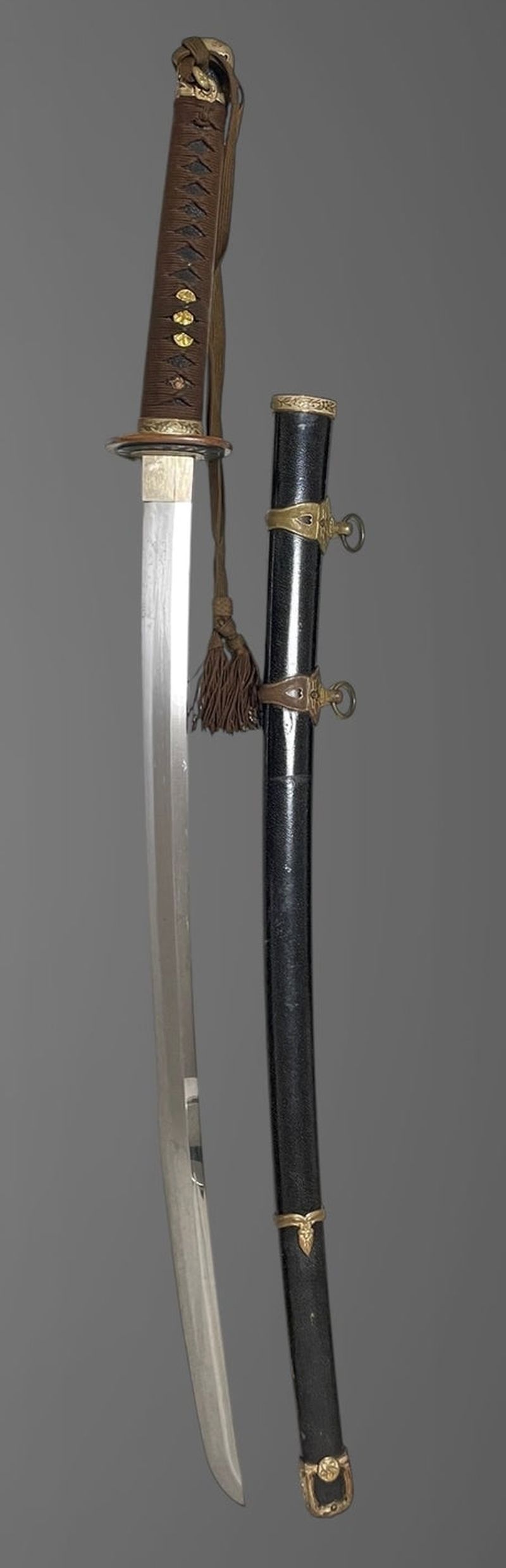 WWII Japanese Navy Officer's Kai-Gunto Sword - Image 9